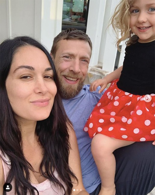 Brie Bella, Daniel Bryan, Birdie Joe Danielson